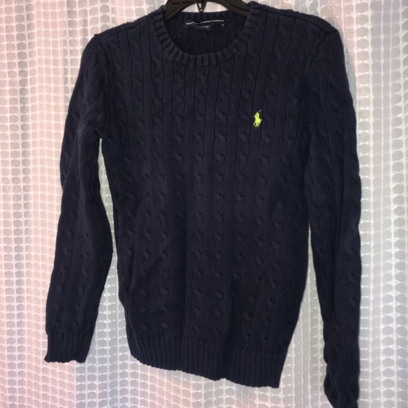 Navy Ralph Lauren Sweater - Picture 1 of 2